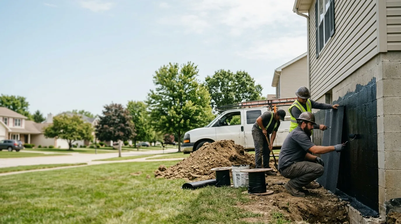 Basement Waterproofing in Germantown, OH near me